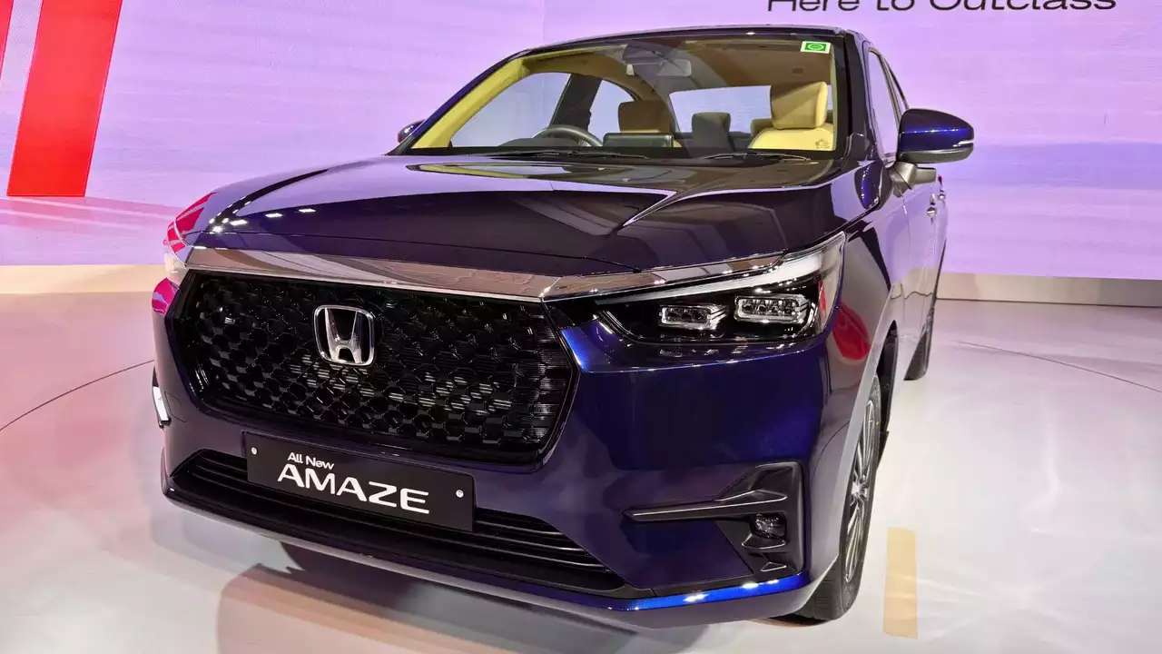 Honda Amaze 2025 Facelift Firstlook, Specifications & Price