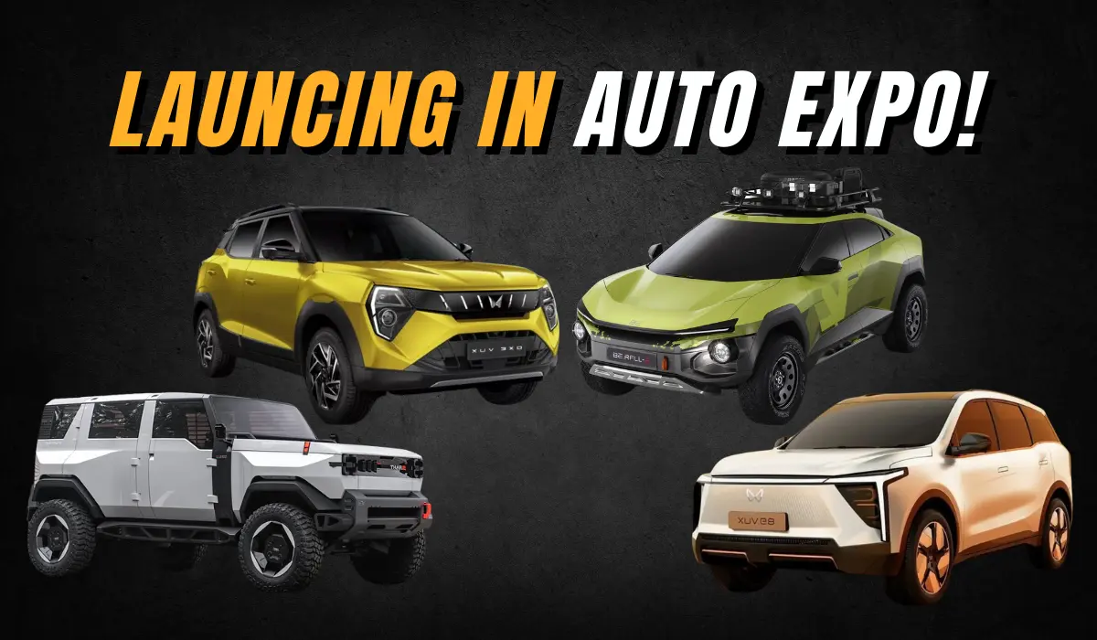 Mahindra to Launch Four Powerful SUVs at the 2025 Auto Expo